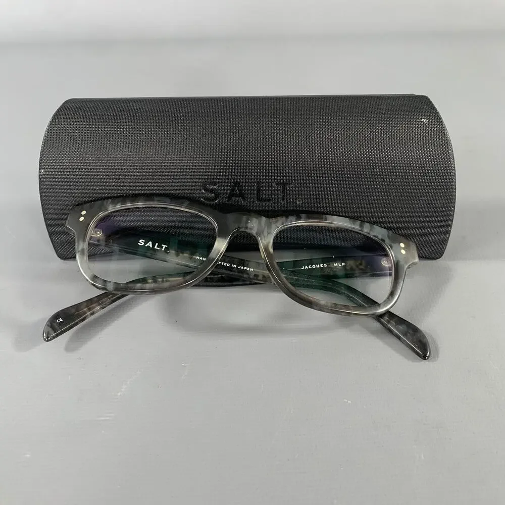 SALT Grey Marbled Acetate Sunglasses & Eyewear